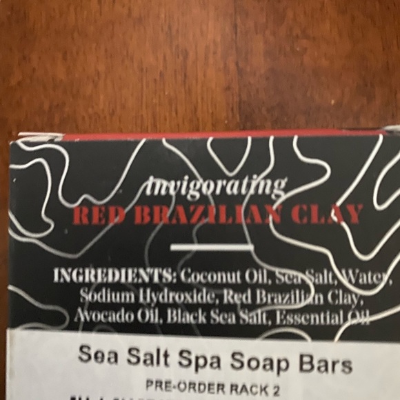Soaring suds sea salt soap red Brazilian clay - Picture 2 of 2
